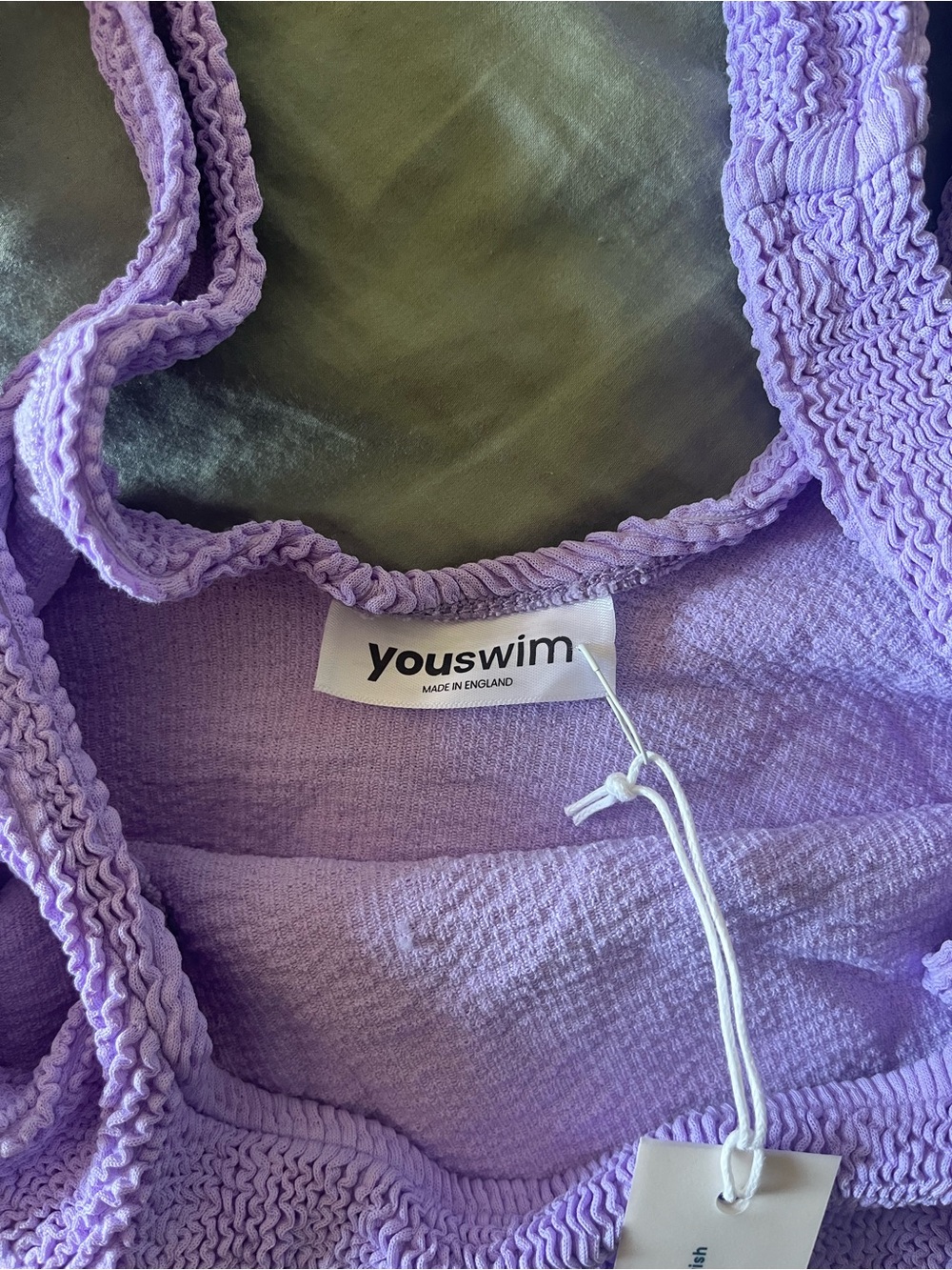 Youswim Lavender Scoop Neck One-Piece Swimsuit - Picture 3 of 3